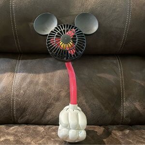 Disney Parks Mickey Mouse Clip On Fan EUC
